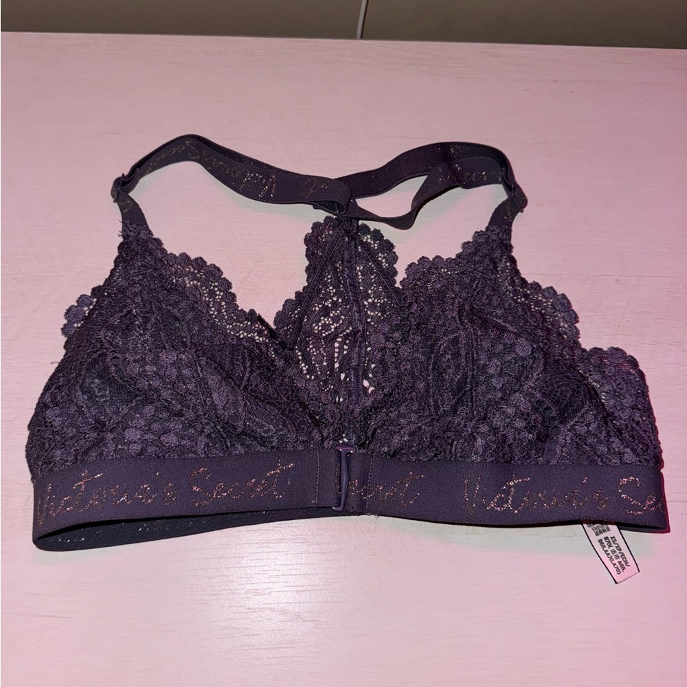Victoria’s Secret grey glitter bralette | XS